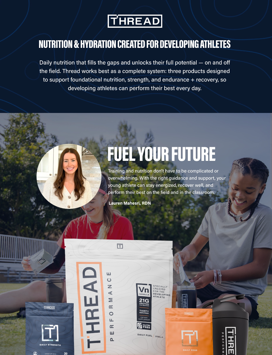 Young Athlete Nutrition Guide