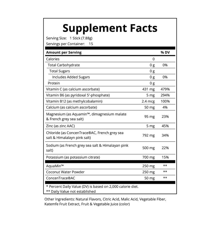 Nutrition Label
